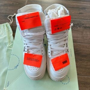 Women’s Off-White Sneakers.  Never worn.